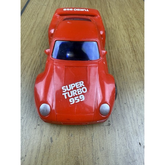 Vintage Lucky Porsche 959 Plastic‎ Friction 3225 Rare - Picture 3 of 14